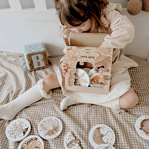 Пазлы плавающие Mrs. Ertha "Bath Buds", 20 шт, мир океана